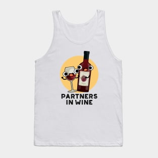 Partners In Wine Funny Drink Pum Tank Top